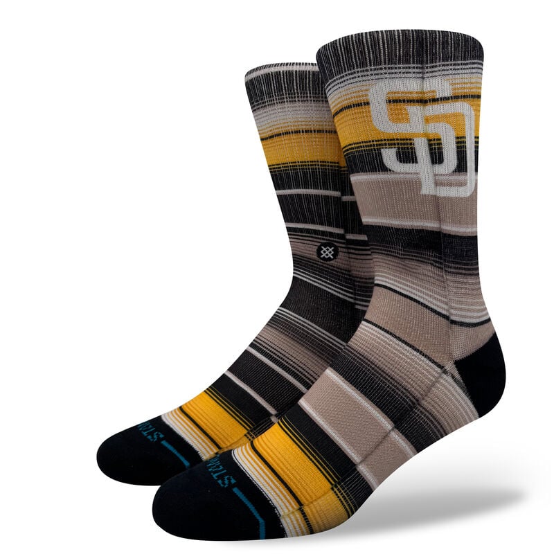 MLB Padres Serape Poly Crew Socks