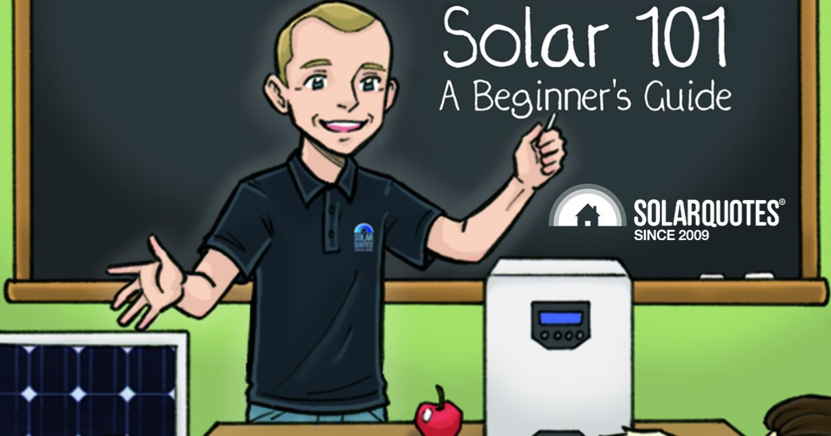 Understanding solar power 101