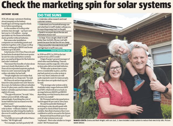 Solar marketing